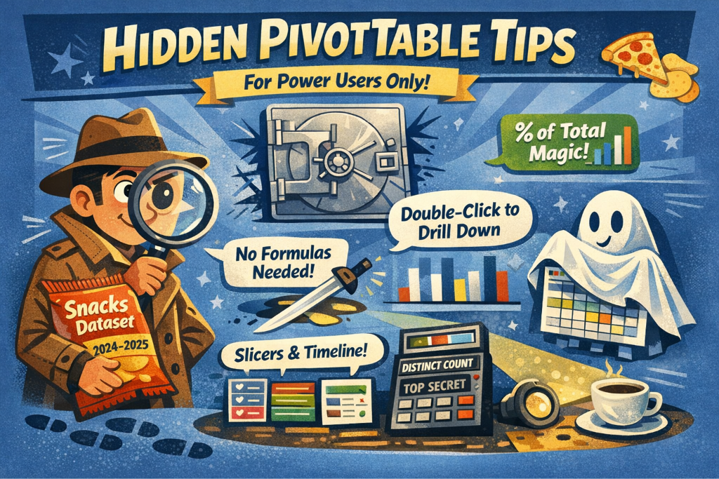 Versteckte PivotTable-Tipps und -Tricks, die Sie wirklich nutzen werden (Excel)